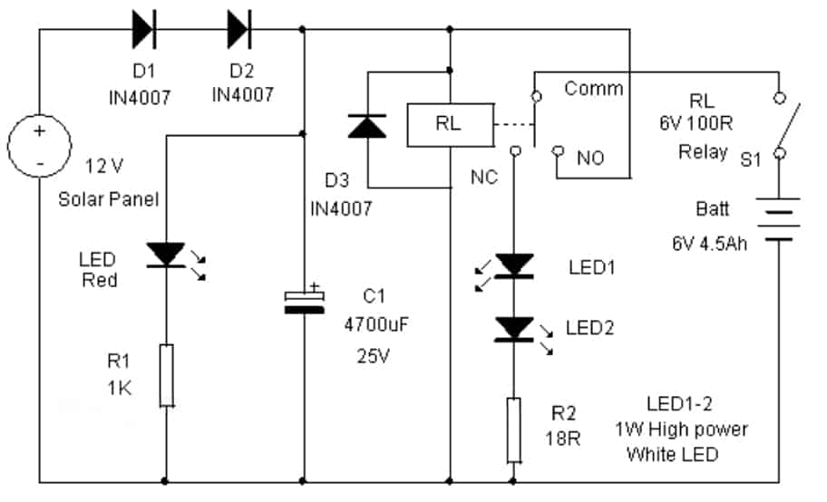 solar-garden-light-circuit-diagram