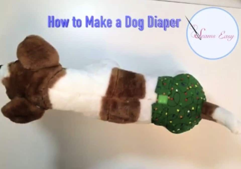 18 Diy Dog Diapers To Keep Your Furry Friend Comfortable - Solar Living ...