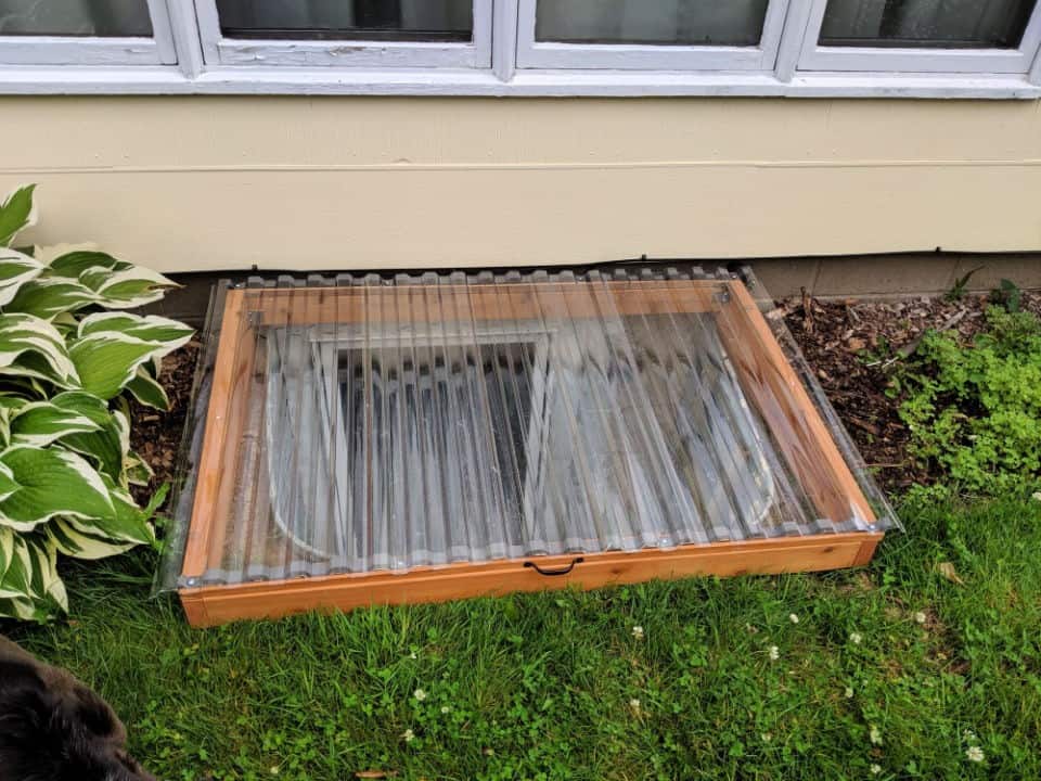 17 Diy Window Well Cover To Protect Your Basement - Solar Living Savvy