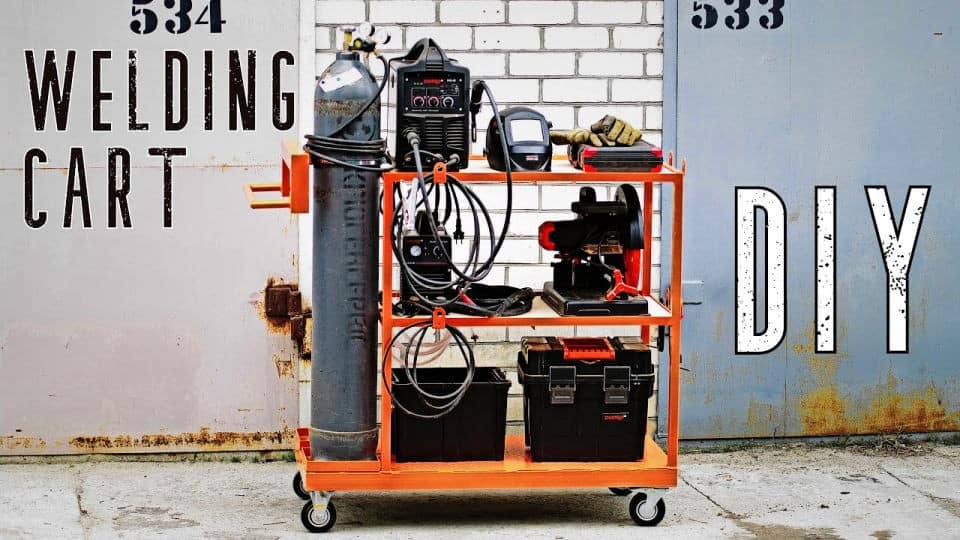 23 Easy Diy Welding Cart Ideas - Solar Living Savvy