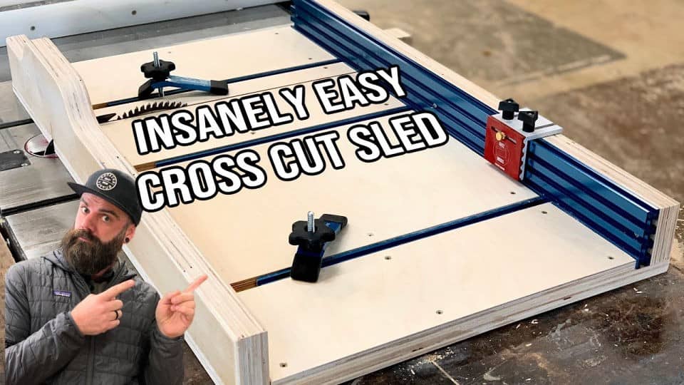 25 Free Diy Table Saw Sled For Beginners - Solar Living Savvy