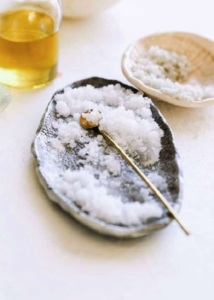 30 Diy Salt Scrub Recipes Solar Living Savvy