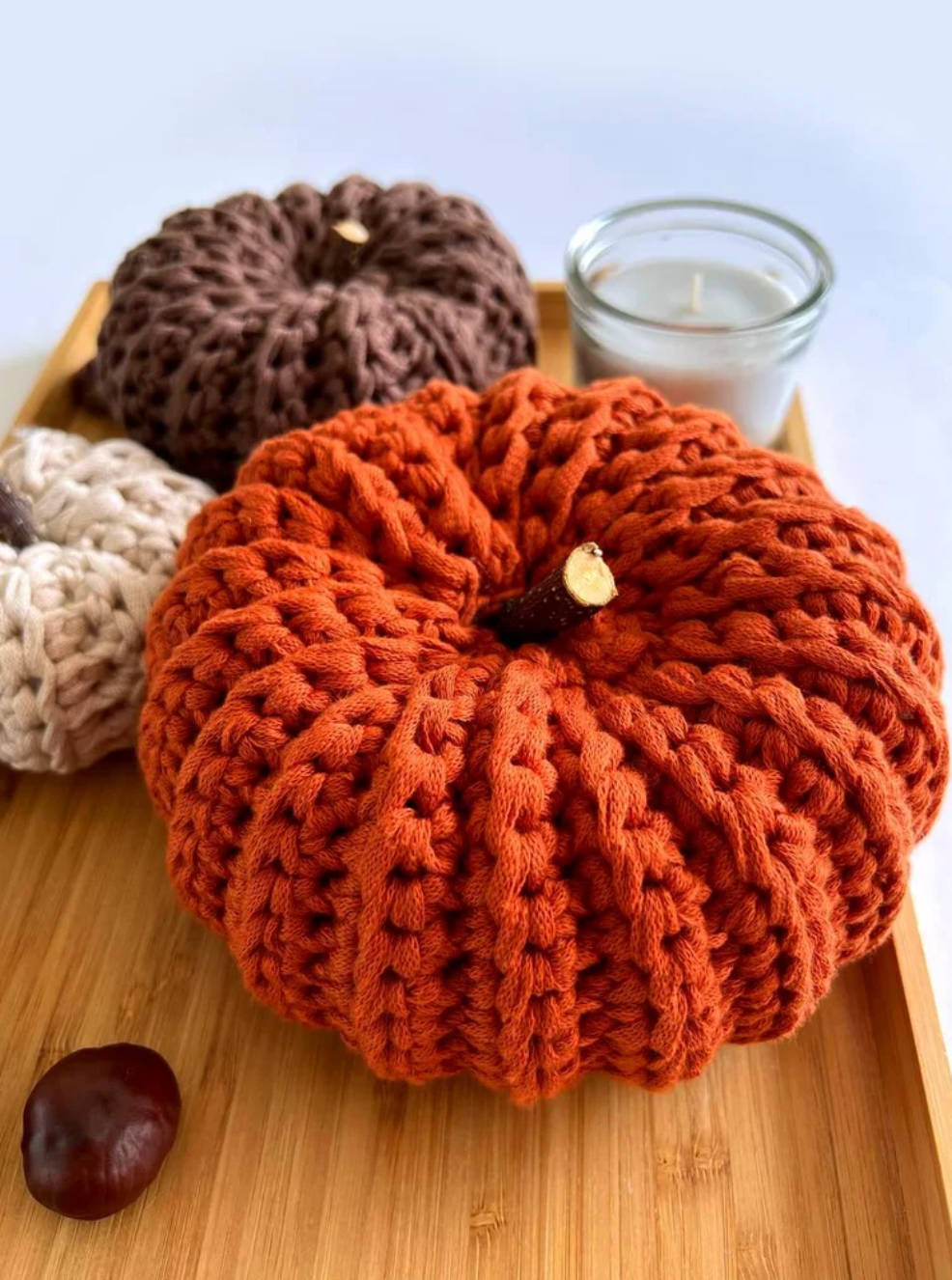 DIY Crochet Pumpkin