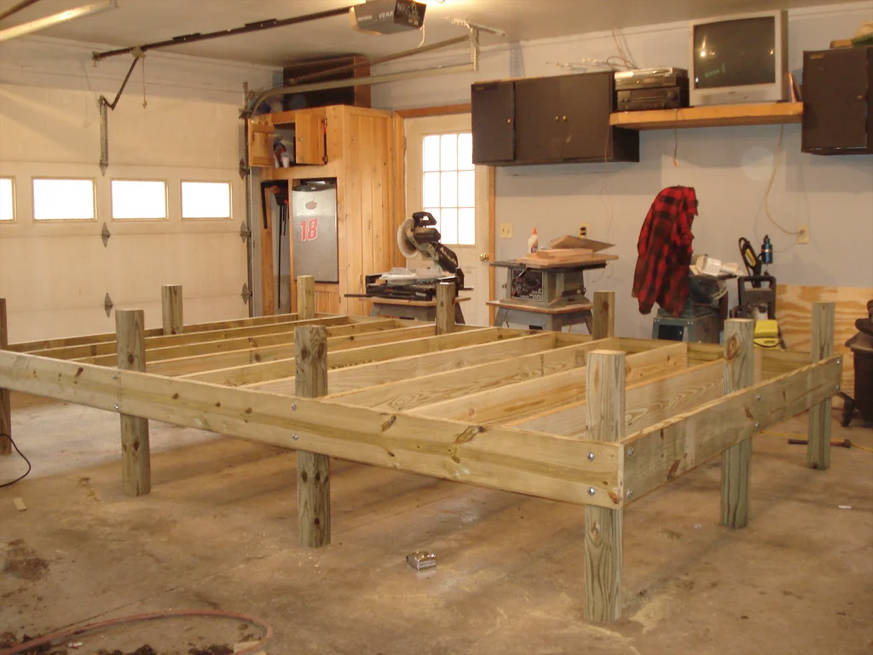 Attaching the 4x4 Legs