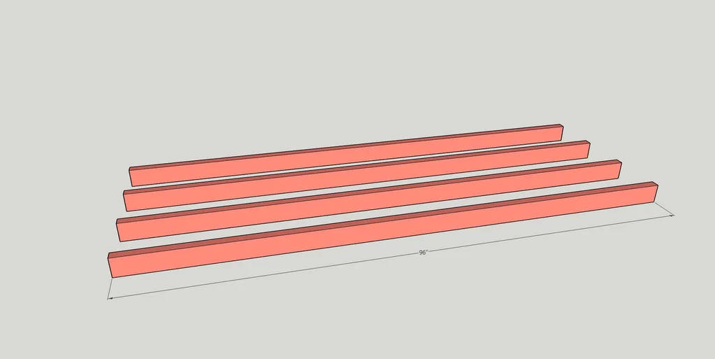 Cut Lateral Frame Supports