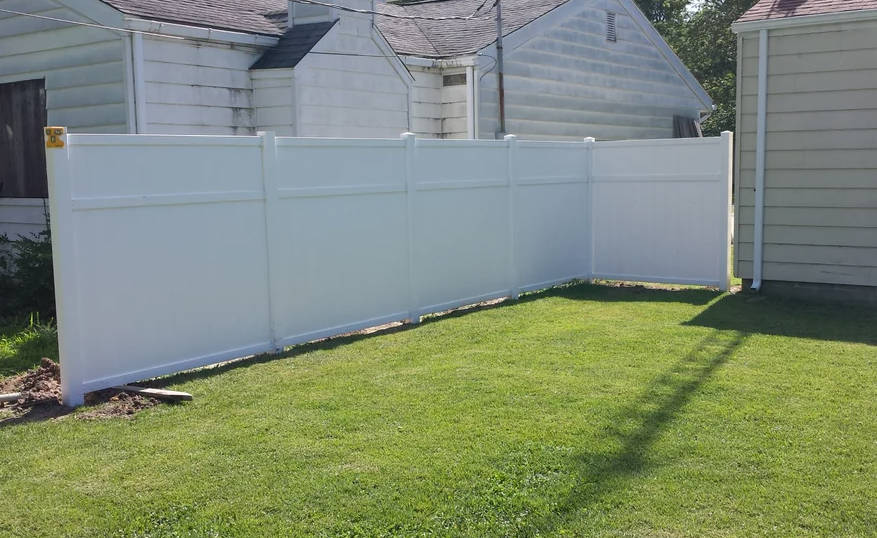 Enjoy the Finished Fence with a Happy Puppy