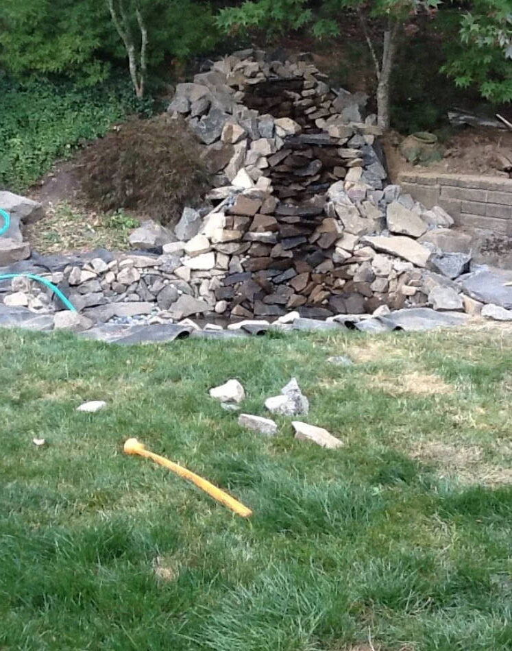 Final Rock Work and Sealing
