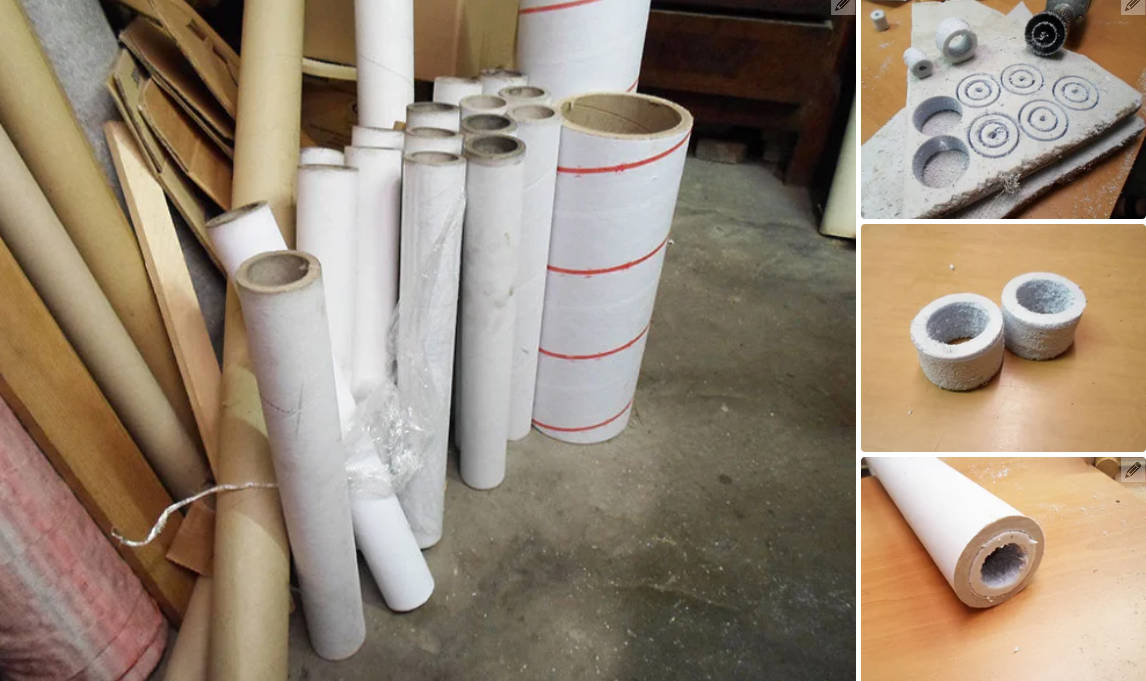Prepare the Cardboard Tubes