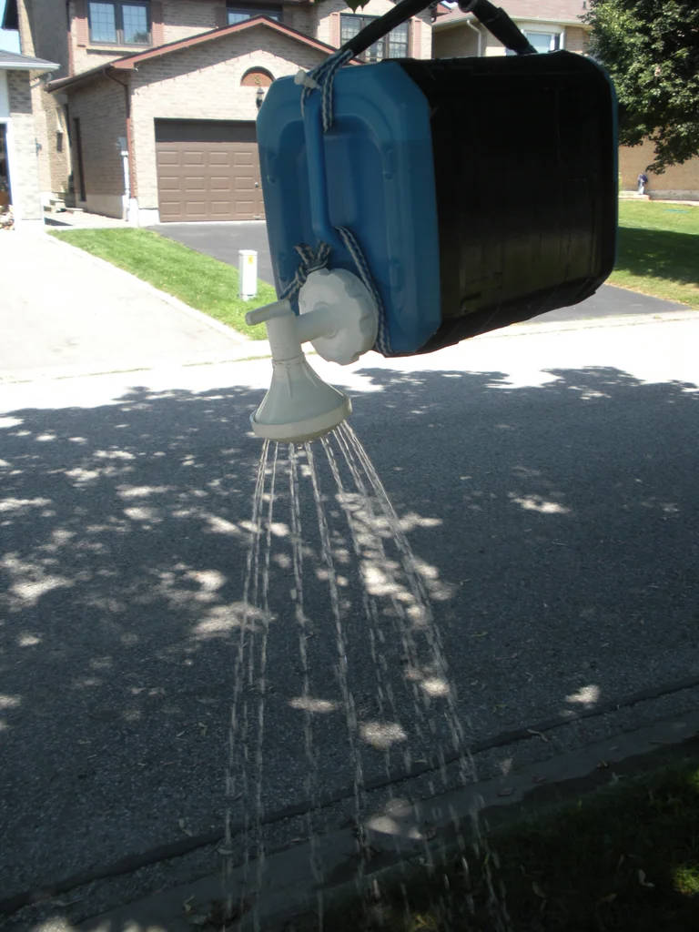 Testing Your Camping Shower