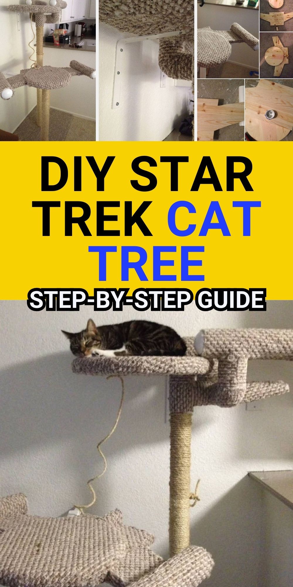 diy Star Trek Cat Tree
