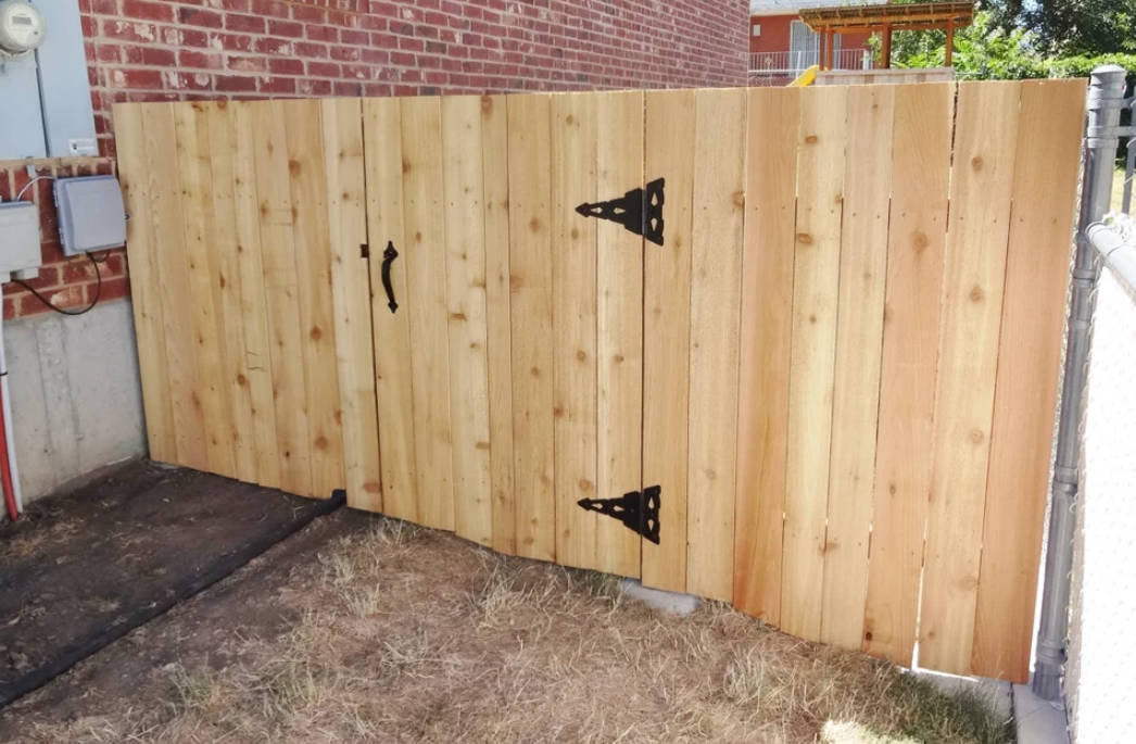 diy Wooden Fence and Gate