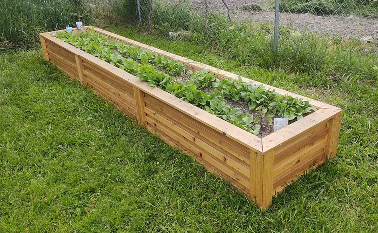 easy diy raised garden bed